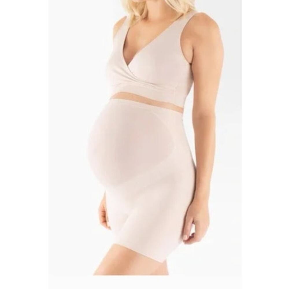 Belly Bandit Thighs Disguise Shorts Maternity Smoothing Anti-Chafing Nude NWB S